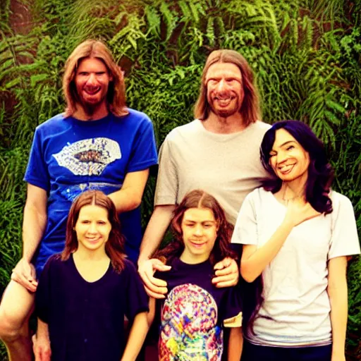 Image similar to aphex twin family photo