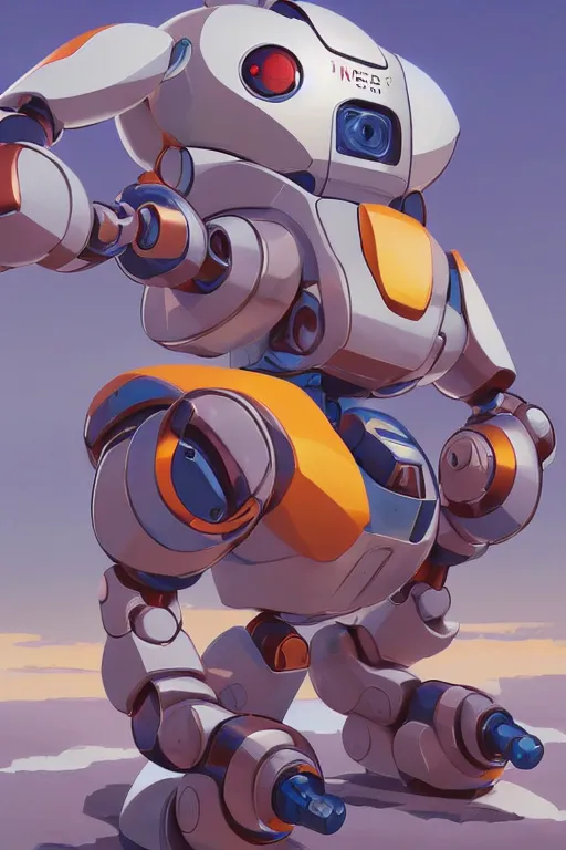 Image similar to metabots medabots medarotto medarot robot minimalist comics, behance hd by jesper ejsing, by rhads, makoto shinkai and lois van baarle, ilya kuvshinov, rossdraws global illumination ray tracing hdr radiating a glowing aura