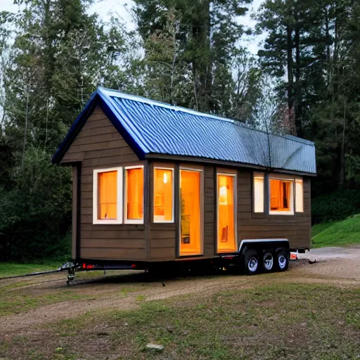 Prompt: a tiny house for gamers