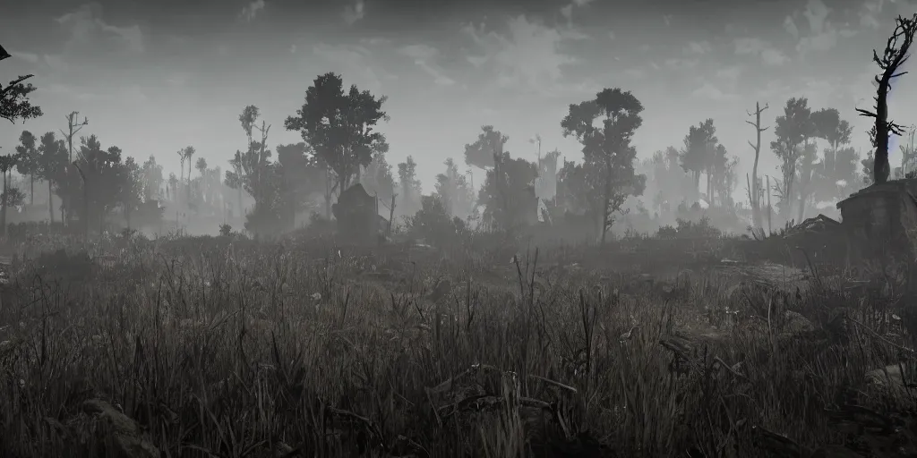 Image similar to hunt showdown landscape