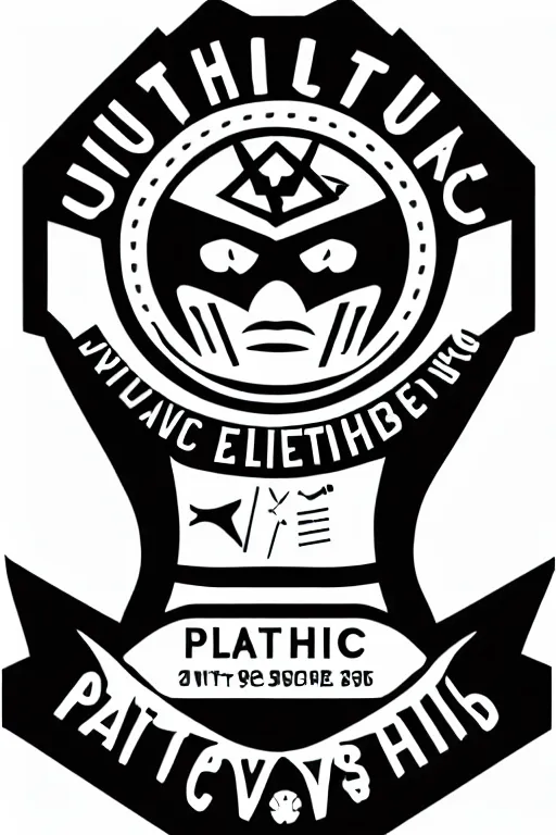 Prompt: logo design, patvh logo, club electropunk