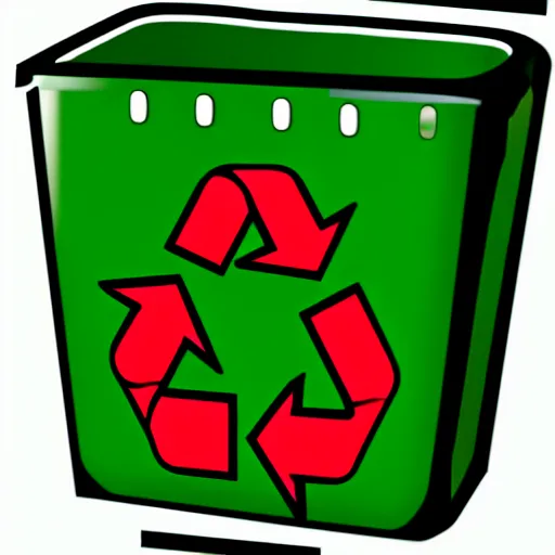 Image similar to recycling bin icon, 1 6 - bit