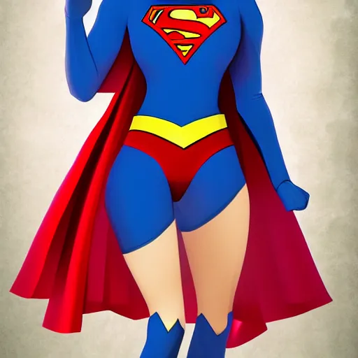Image similar to supergirl in the style of stanley artgem lau, artstation, deviantart, 4k,