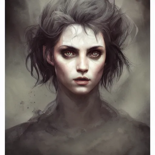 Image similar to nightstalker character portrait, lean face, cinematic lighting, glowing grey eyes, hyper - detailed, 4 k, high resolution, in the style of charlie bowater, tom bagshaw, single face, symmetrical, headshot photograph, insanely detailed and intricate, beautiful, elegant, watercolor, cinematic, portrait, raphaelite, headroom, pierre - auguste renoir