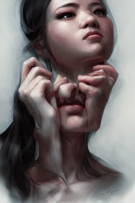 Image similar to Ugly Portrait by Artgerm and WLOP