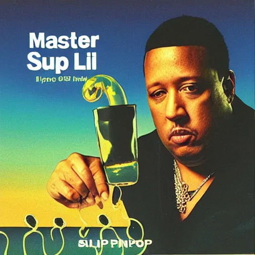 Image similar to master p album'sippin snake oil'1 9 9 6