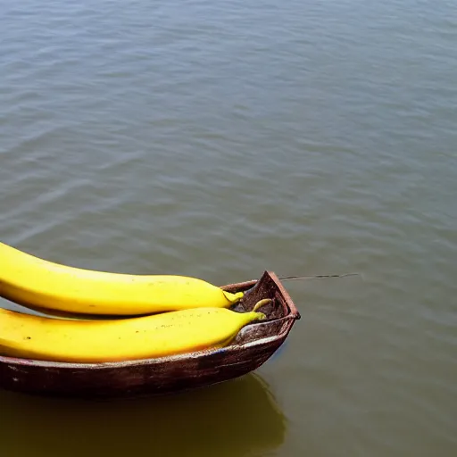 Image similar to friendly ripened banana in a boat