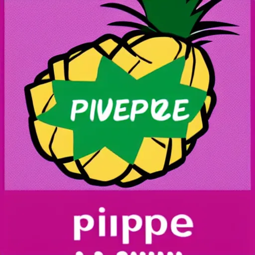 Image similar to text that says Pineapple