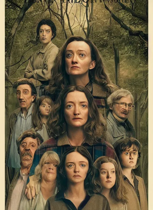 Image similar to Hereditary (2018) poster, Walt Disney studios 1993, highly detailed