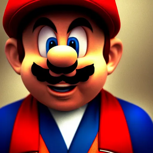 Prompt: uhd candid photo of hyperdetailed photorealistic donald trump dressed as super mario. correct face, cinematic lighting, photo by annie leibowitz, and steve mccurry.