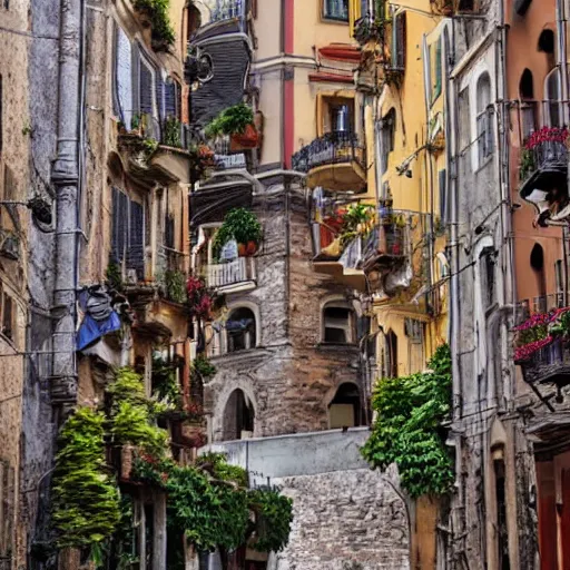 Image similar to steampunk italy