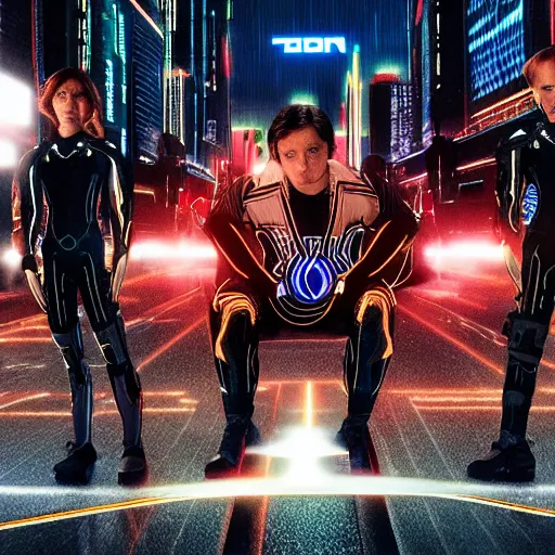 Image similar to tron legacy