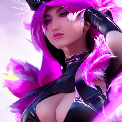 Ahri KDA [ALL OUT] - League of Legends [4K Version] (Wallpaper Engine) on  Make a GIF