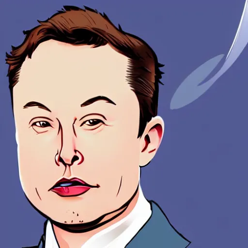 Prompt: elon musk as a cartoon disney prince