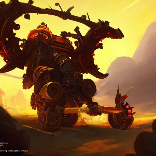 Image similar to a fiery catapult war cart, catapult, yellow battlefield theme, bright art masterpiece artstation. 8 k, sharp high quality artwork in style of jose daniel cabrera pena and greg rutkowski, concept art by tooth wu, blizzard warcraft artwork, hearthstone card game artwork, cart wheels