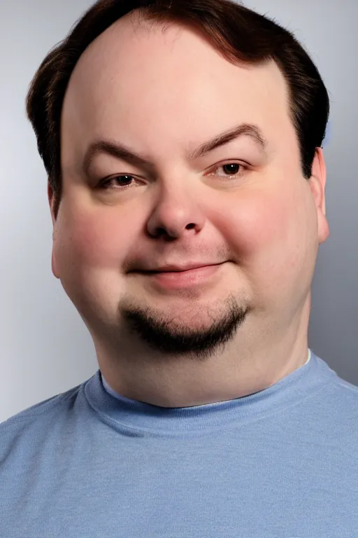 Image similar to rich evans, head and shoulders studio photo