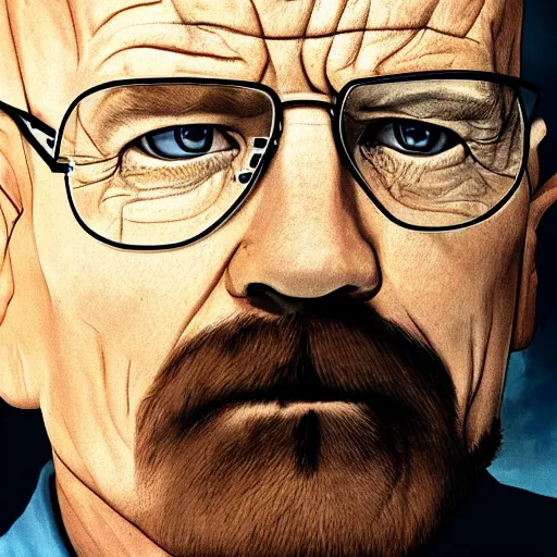 Image similar to walter white as gigachad