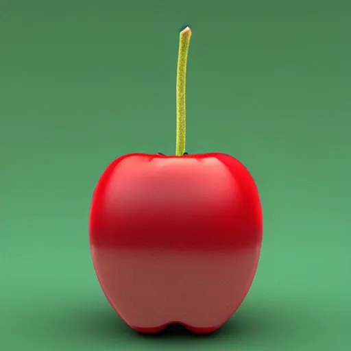 Prompt: “3d render of apple”