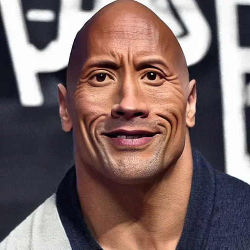 Image similar to dwayne johnson cast as the thing in mcu movie