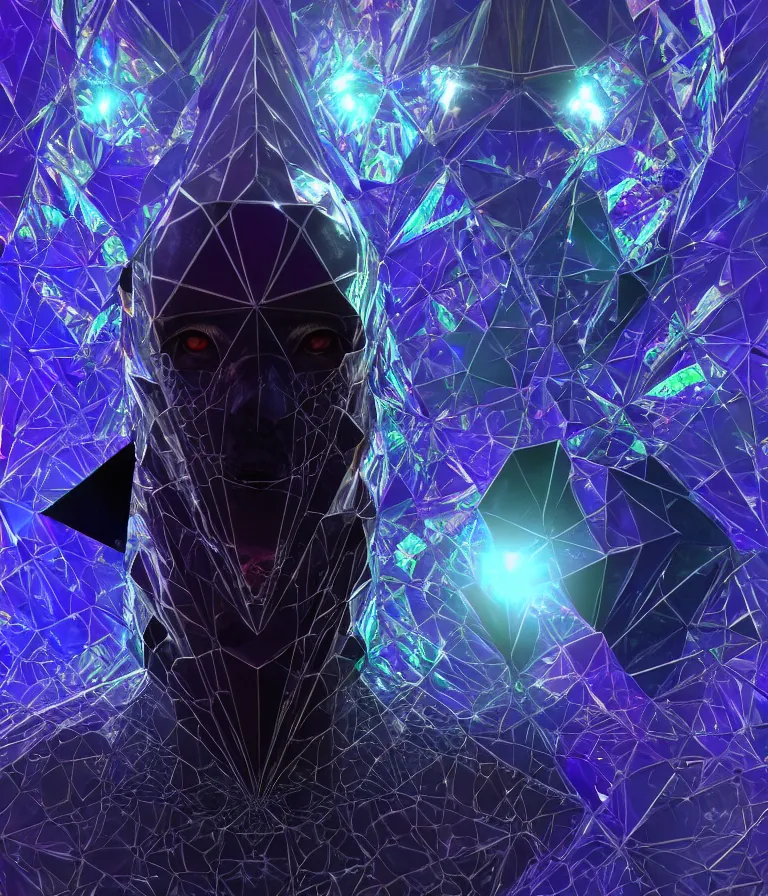 Image similar to front!!! shot of a court jester!!! character, mesmerizing fractal hypercubes, platinum cracked, cinematic, dark holography!!!, future, metallic galactic, crystalline edges, polygonal, elegant, highly detailed, centered, (((artstation, concept art, jagged, sharp focus, artgerm, Tomasz Alen Kopera, Peter Mohrbacher, donato giancola, Joseph Christian Leyendecker, WLOP, Boris Vallejo))), ((raytracing)), mugshot!!!!!, ugly!!!!!!, octane render, nvidia raytracing demo, octane render, nvidia raytracing demo, octane render, nvidia raytracing demo, 8K, masterpiece