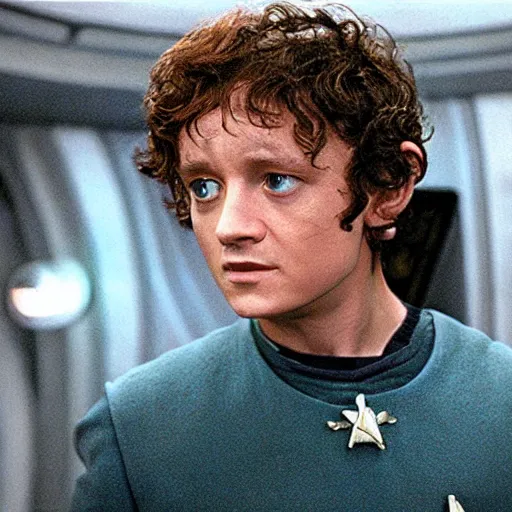 Image similar to Frodo in Star Trek