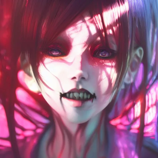 photorealistic scary dramatic liquids anime people | Stable Diffusion ...