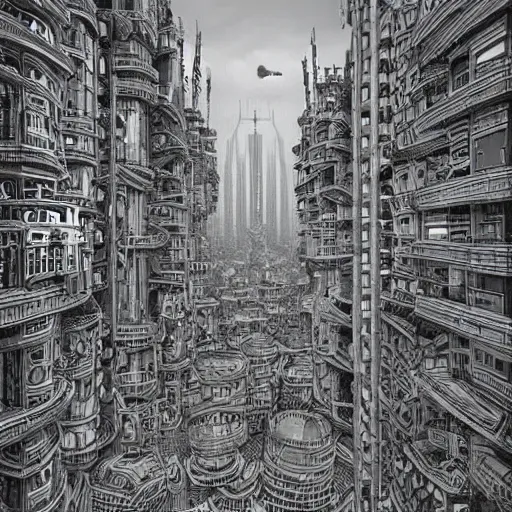 Image similar to dystopian soviet city in futuristic aesthetics, made by Joe Fenton