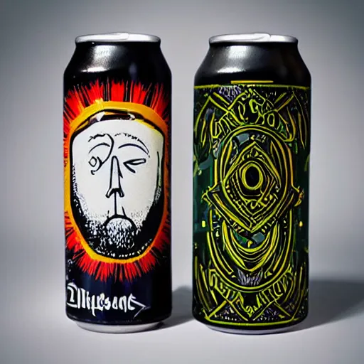 Image similar to amazing beer can design, ipa