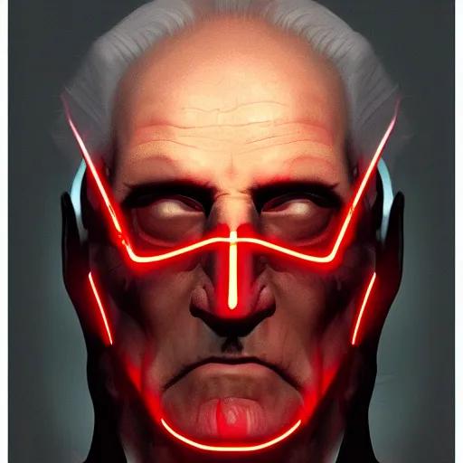 Image similar to sith lord biden, artstation, cgsociety