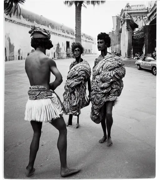 Image similar to Award winning reportage photo of Monegasque Natives with incredible hair and beautiful hyper-detailed eyes wearing traditional garb by Garry Winogrand, 85mm ND 5, perfect lighting, gelatin silver process