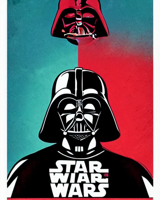 Image similar to Darth Vader poster by Butcher Billy