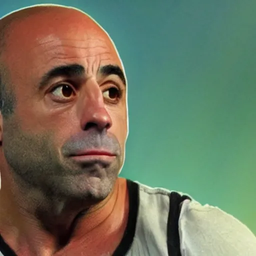 Prompt: joe rogan as a lizard person