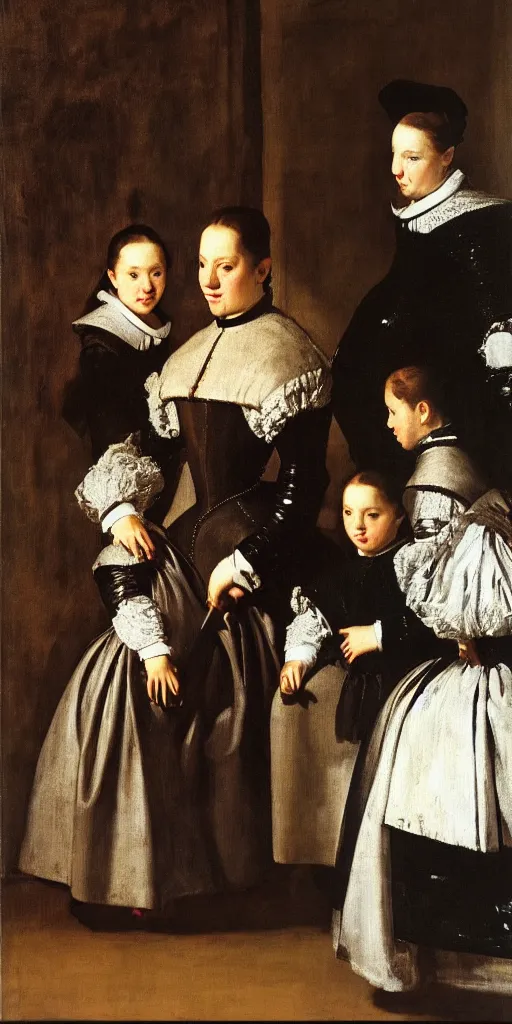 Image similar to velazquez las meninas