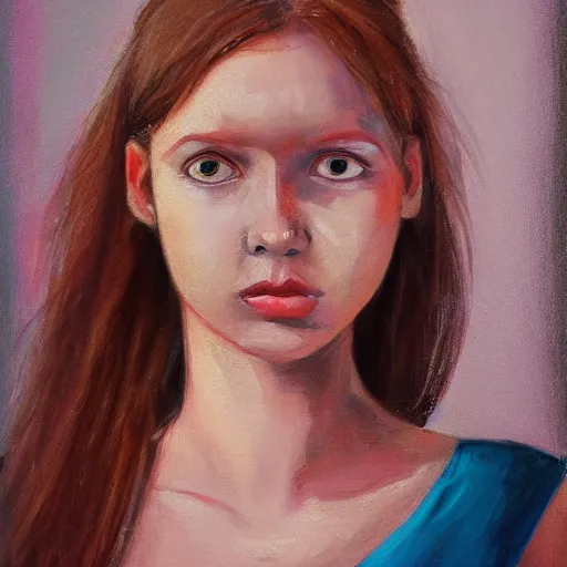 Image similar to photo of young woman by paulina duczman