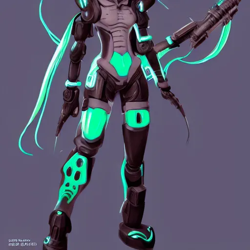 Prompt: Concept art of Hatsune Miku as a Doom Guy from Doom 2016, ultra detailed, digital art, cgsociety, Cacodemon, by mark Simonetti