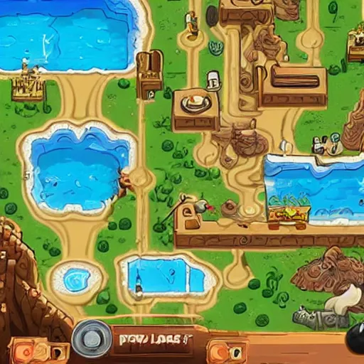 Image similar to al pacino scarface hot tub scene, except he plays kingdom rush on his iphone