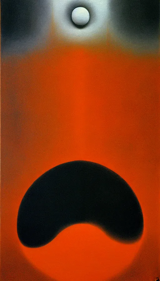 Prompt: Abstract representation of ying Yang concept, by Zdzisław Beksiński