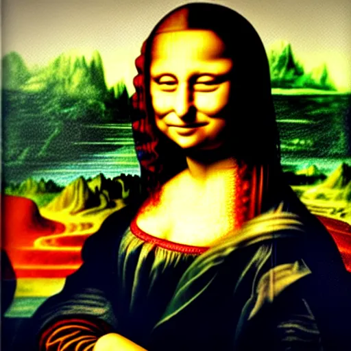 Prompt: “Elon Musk face in Mona Lisa painting”