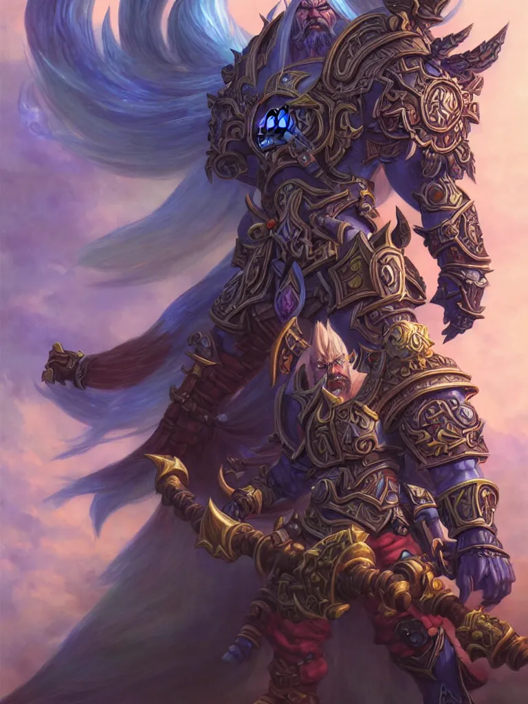 Image similar to World of Warcraft character portrait drawn by Katsuhiro Otomo, photorealistic style, intricate detailed oil painting, detailed illustration, oil painting, painterly feeling, centric composition singular character