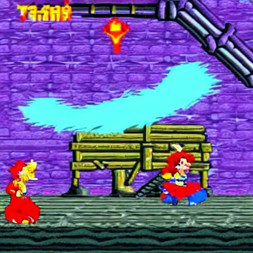 Image similar to a still of tombstone, 1 9 9 7 mystical ninja starring goemon graphics nintendo 6 4 visuals aesthetic