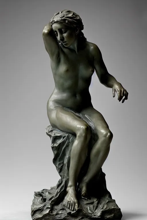 Image similar to sculpture of the Beauty of the life by camille Claudel, by Francisco brennand