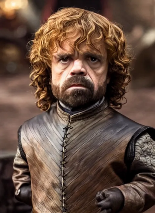 Prompt: tyrion lannister in my little pony