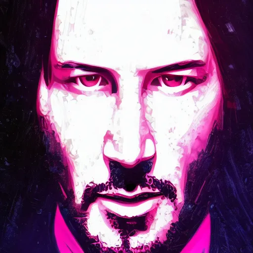 Image similar to portrait of keanu reeves as neo from the matrix, futuristic background, rich vivid colors, ambient lighting, dynamic lighting, 4k, official media, anime key visual, makoto shinkai, ilya kuvshinov, lois van baarle, rossdraws, detailed, trending on artstation