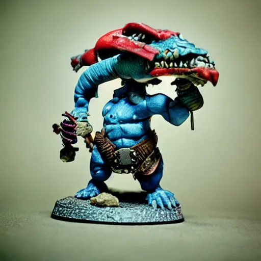 Image similar to photo of a real squig from warhammer, portrait photo, cinematic, cinestill 400t film