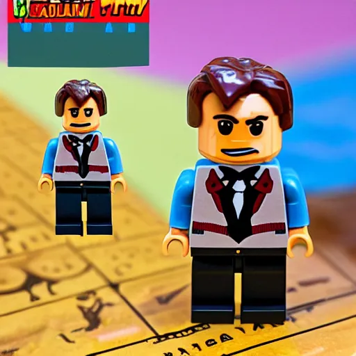 Image similar to Jim Carrey Lego Figure
