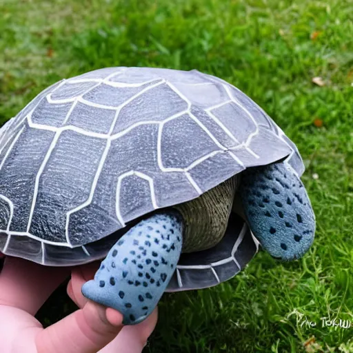 Prompt: Toddler drawing of Helsinki on the back of a turtle.