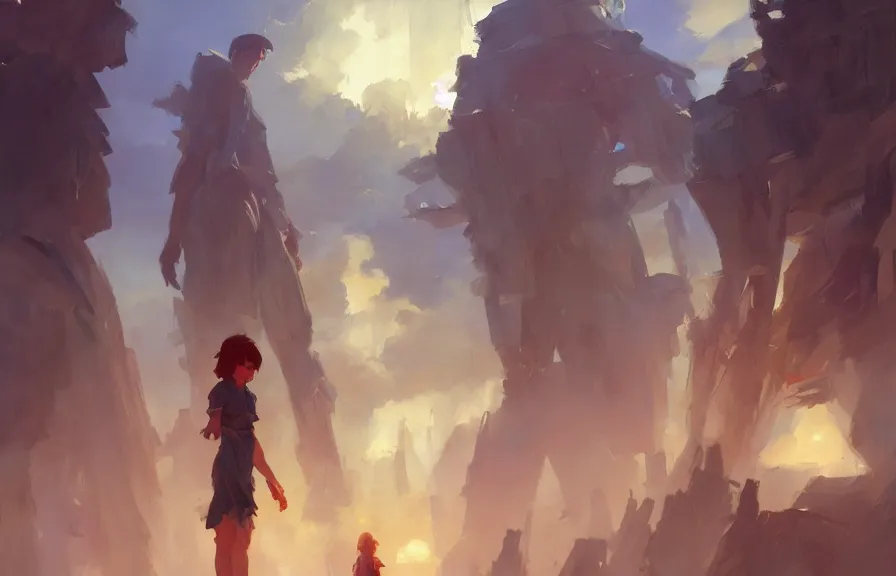 Image similar to greg manchess concept art of the surreal dream dimension, key visual, ambient lighting, highly detailed, digital painting, artstation, concept art, sharp focus, by makoto shinkai and akihiko yoshida and hidari and wlop and greg rutkowski