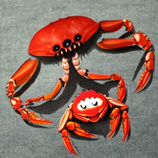 Image similar to alien crab