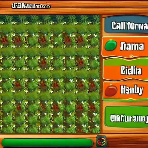 Image similar to screenshot of a pkaystation game where you have to grow marijuana in California