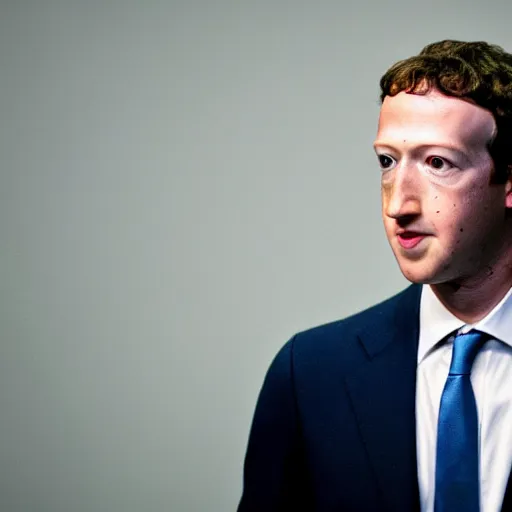 Prompt: a photographic still of Mark Zuckerberg as Patrick Bateman in American Psycho, DSLR photography